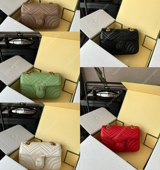 10a designers bags Women Shoulder bag handbag Messenger Totes Hearts Genuine Leather Fashion Metallic Handbags Classic Crossbody Clutch Pretty 001 Brown lady bags